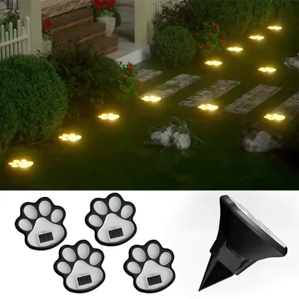 Lampara solar Huella led - Imagen 2