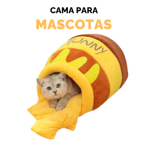 Cama para Mascotas Tarro de Miel
