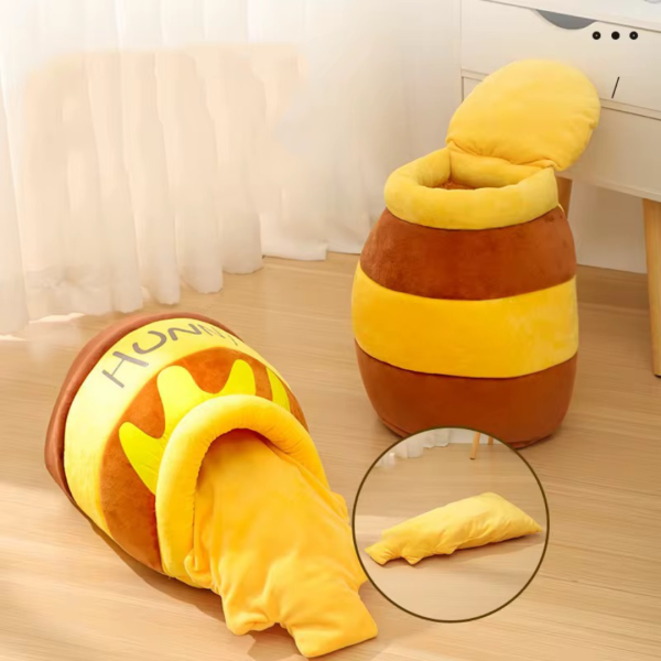 Cama para Mascotas Tarro de Miel - Imagen 2