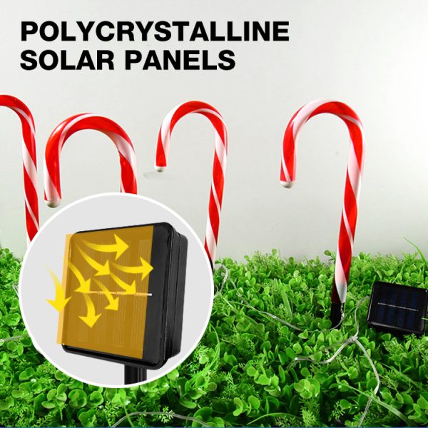 Bastones Solares Navideños - Imagen 6