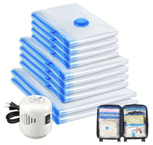 Combo de 6 bolsas al vacío + Bomba eléctrica
