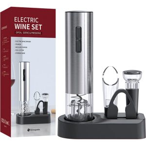 Kit sacacorchos eléctrico